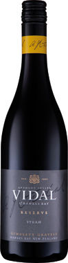 Vidal Reserve Syrah, Gimblett Gravels